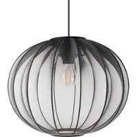 Beliani MARIETA - Hanglamp - Zwart - Nylon