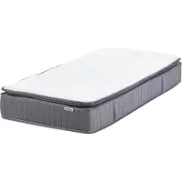 Beliani PLEASANT - Pocketveringmatras medium - Wit - 90x200 cm - Traagschuim
