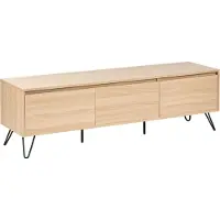 Beliani CARDIGAN - TV-meubel - Lichtbruin - Vezelplaat