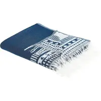 Beliani Plafond, Deken blauw 130 x 170 cm TARLAY (130 x 170 cm)