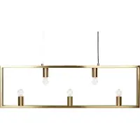 Beliani BAYAS - Hanglamp - Messing - Metaal