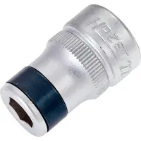 Hazet Adapter 2250-3 · 3/8 inch (10 mm) vierkant hol · 5/16 inch (8 mm) zeskant hol · Lengte: 31 mm