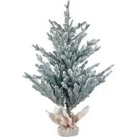 Beliani RINGROSE - Kerstboom - Wit - 70 cm - PVC