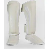 Venum Elite Kickboks Scheenbeschermer Wit Wit Gear - XL
