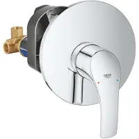 GROHE Douchekraan, inbouwmodel EUROSMART, voor 1 aansluitpunt, chroom