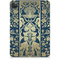 B2Ctelecom iPad Pro 11 (2024) Siliconen Hoesje Beige Flowers
