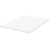 Beliani CALM - Matrastopper - Wit - 140 x 200 cm - PU Schuim