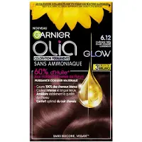 Garnier Haarkleur Zonder Ammoniak Olia Nº 6.12 Grijs Hazelnoot Claro
