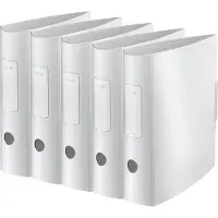 Leitz ordner Active Style, A4, rugbreedte 82 mm, 5 stuks, poolwit