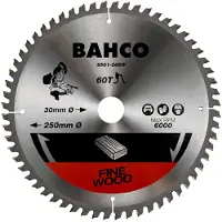 Bahco Cirkelzaagblad Met 24 Tanden Voor Afkortzagen In Hout 260 Mmx30 Mm