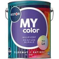 Histor MY color Muurverf Zijdemat RAL 7016 | Antracietgrijs 5L