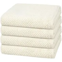 Cawö Sonstiges 4 X handdoek - in set 4 pack Pure