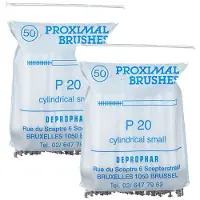 Deprophar Proximale Cylindrische P20 Ragers Small 2x50 St Tandenborstel