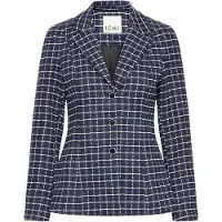 Ichi Blazers 'IHKATE' donkerblauw / zwart / wit