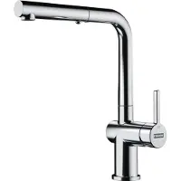 Franke Active New - Keukenkraan FN 6560.031, neerklapbaar onder raam, met uittrekbare handdouche, chroom 115.0653.391