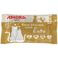 Amora Cat feine Mousse 10x4x100g | Ente