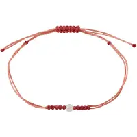 Pilgrim Armband ' Birthstones ' rood