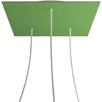 Creative Cables Kroq403tf116 Xxl Rose-one Square Groene Weide Rozenset