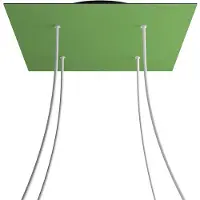 Creative Cables Krovnq404f116 Xxl Rose-one Square Groene Weide Rozenkit