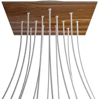 Creative Cables Kroq4014f110 Xxl Rose-one Vierkante Houten Rozenset