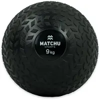 Matchu Sports Slam ball 9kg - Zwart - Rubber