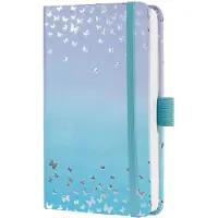 Sigel weekagenda Beauty 2026 - formaat A6 - Butterfly Confetti - hardcover - SI-J6346