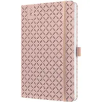 Sigel weekagenda Flair 2026 - formaat A5 - Pearl Rose - hardcover - SI-J6131