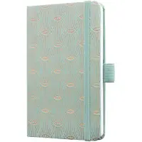 Sigel weekagenda Beauty 2026 - formaat A6 - Mystic Aquamarin - hardcover - SI-J6356