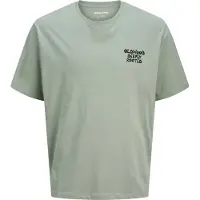 Jack & Jones JUNIOR T-shirt groen Jongens Katoen Ronde hals Backprint - maat 128