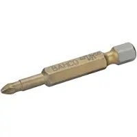 Bahco bit pz1 50mm 1/4" dr tin | 62TIN/50PZ1