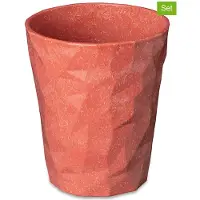Koziol Beker Bio-Circulair Club S 2.0 Nature Coral 250 ml (4-Delig)