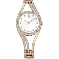 Swarovski Analoog horloge rose-goud / parelwit