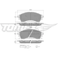 TOMEX Brakes TX 52-66 Wielsnelheidssensor (ABS)