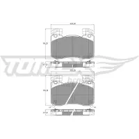 TOMEX Brakes TX 52-46 Wielsnelheidssensor (ABS)