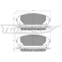 TOMEX Brakes TX 52-60 Wielsnelheidssensor (ABS)