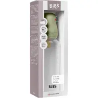 BIBS Babyflasche - 270 ml - PP/Naturgummi - Sage - - One Size - Babyflaschen