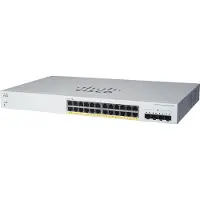 Cisco CBS220-24P-4G Managed L2 Gigabit Ethernet (10/100/1000) Power over Ethernet (PoE) 1U Wit
