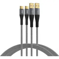 Efbe-Schott EFB USB-AC-00007 EFB USB-A auf USB-C Kabelset 60W QC 3A 2x2m
