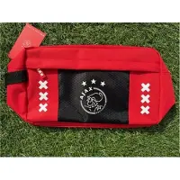 Ajax Toilettas Medium Rood zwart Amsterdam XXX logo
