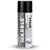 Rich Marmer Effect Spuitverf 200ml – Decoratieve Spuitbus voor Binnen & Buiten | Marmerlook op Hout, Glas, Metaal, Kunststof | Sneldrogende Verf – Zilver