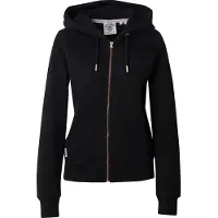 Superdry Sweatvest 'Essential' zwart