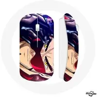 MANIACASE Draadloze Muis - - One Punch Man - USB - Compatibel met Mac en PC - Wit