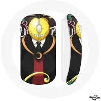MANIACASE Draadloze Muis - Koro Sensei - Assassinatie Klas - Inclusief USB Wifi - Compatibel met Mac en PC - Zwart