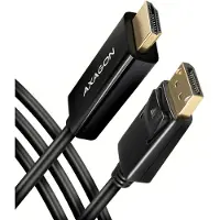 Axagon RVD-HI14C2 DisplayPort zu HDMI Adapterkabel, 4K/30 Hz, 180 cm lang