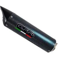 Gpr Exhaust Systems Tiburon Poppy Triumph Daytona 675 09-12 Gehomologeerde Uitlaatdemper