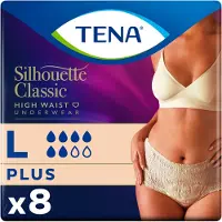 Tena Silhouet plus high waist creme L