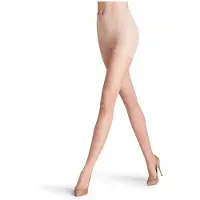 Falke Invisible Deluxe Shaping figuurvormend materiaal transparent 8 DEN panty dames beige - maat M-L