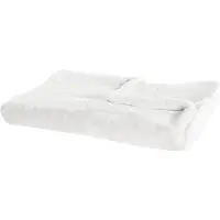 Beliani Plafond, Deken wit 200 x 220 cm tweezijdig CHAAB (200 x 220 cm)