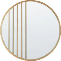 Beliani COUST - Wandspiegel - Goud - 80 x 80 cm - MDF