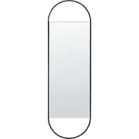 Beliani VALLERY - Wandspiegel - Zwart - 40 x 120 cm - Glas